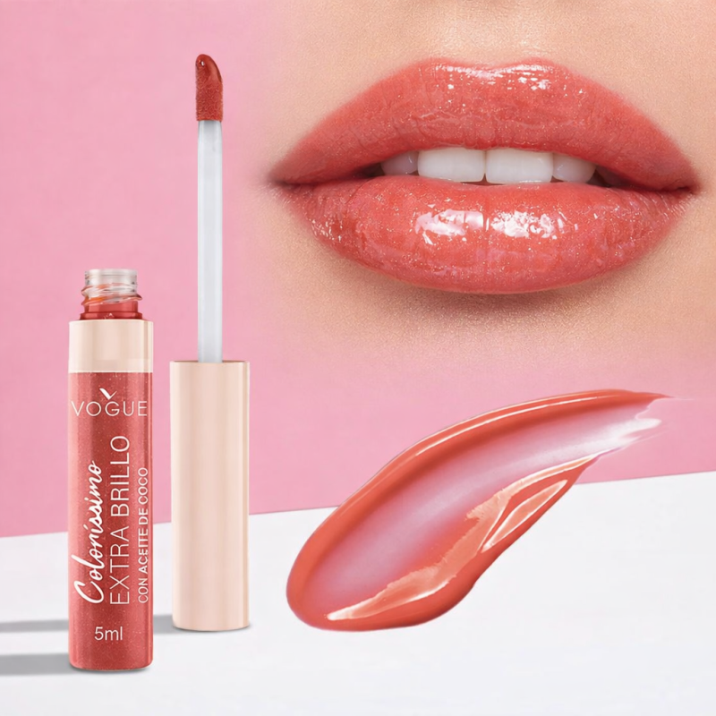 Lipgloss Coloriss Extra Brillo - Vogue Tono Tropical