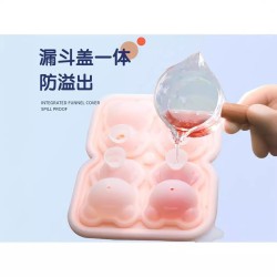 MOLDE DE SILICONA EN FORMA DE OSITO ZF-886