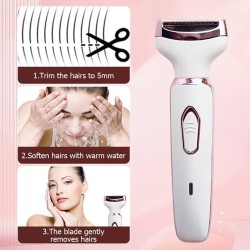 Afeitadora Eléctrica 4 en 1 de Mujer C1-1815