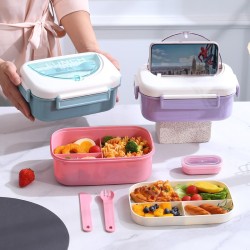 Lonchera con Cubiertos 4478