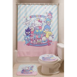 Set de Baño y Cortina  4pcs San Rio LD-801