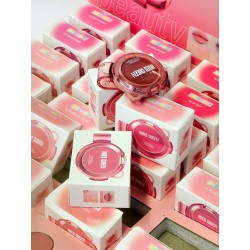 BLUSH EN POLVO PORTÁTIL VELVET MEJILLAS-LABIOS HQ0102 - HUES UEEN