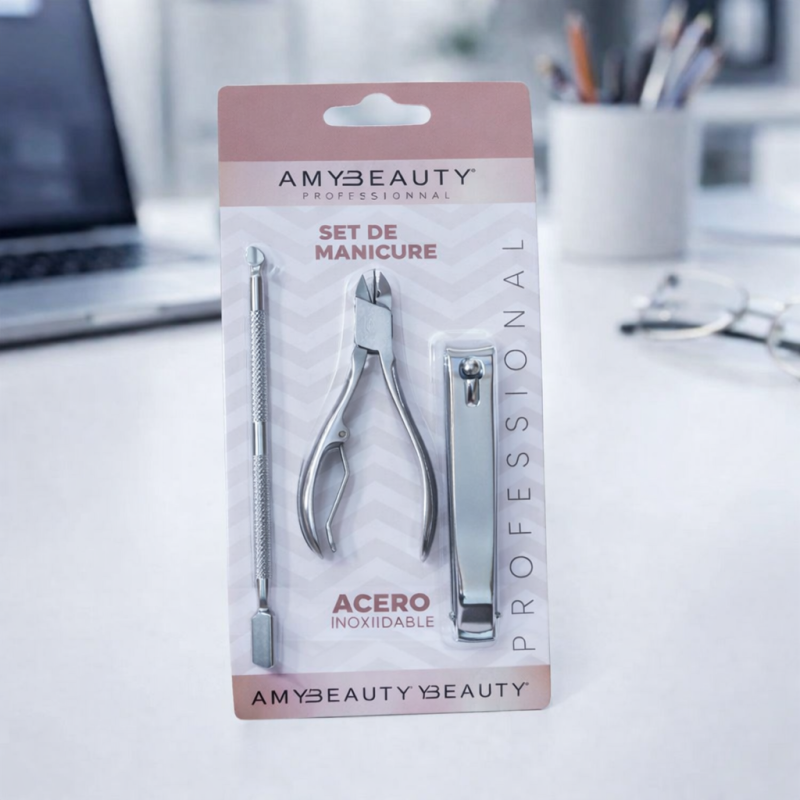SET PARA MANICURE AMY BEAUTY 15032-468