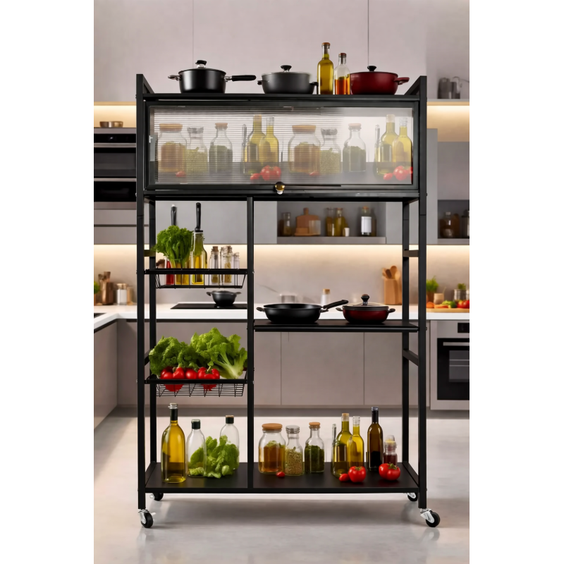 Estante organizador multiusos para cocina 1969