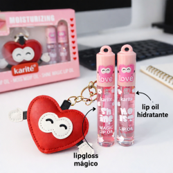 SET LIPGLOSS LLAVERO 71580-47AB - KARITÉ