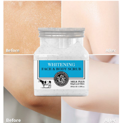 Exfoliante para rostro y cuerpo de leche de vaca 350 ml DY831