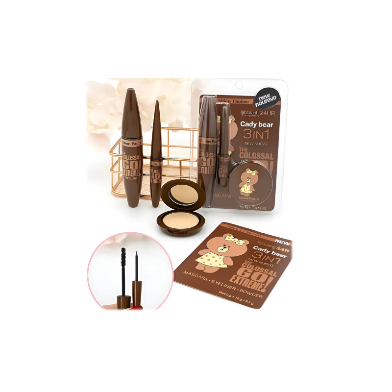 Rimel + delineador y polvo 3 en 1 DY805