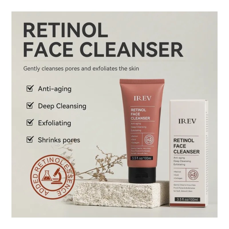 Crema facial limpiadora de retinol 120 ml DY756