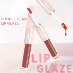 Labial 2 en 1 Brillo y Matte 6423 - Novo