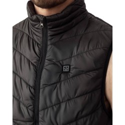 Chaleco negro de calefacción 17120-516