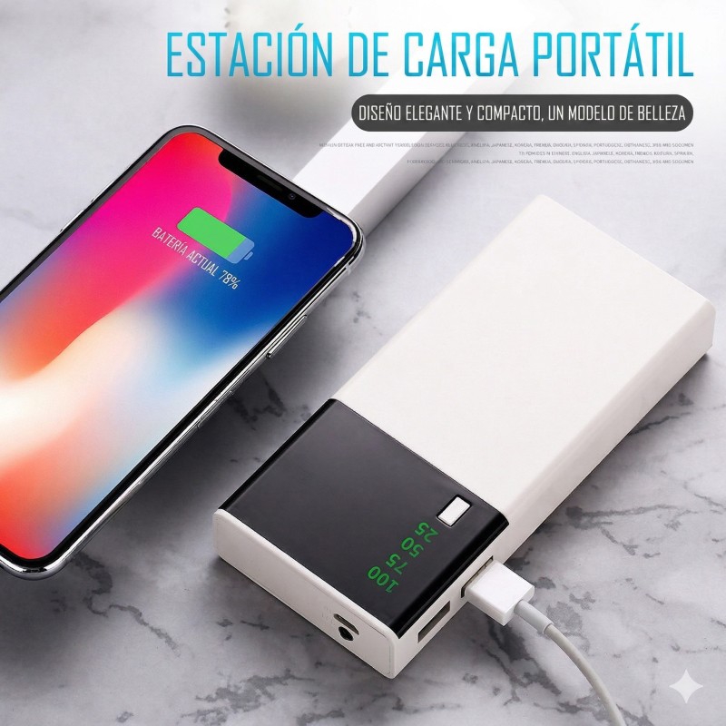 Power Bank 2usb 3.7mv 2000mAh 5027