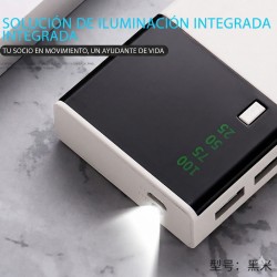 Power Bank 2usb 3.7mv 2000mAh 5027
