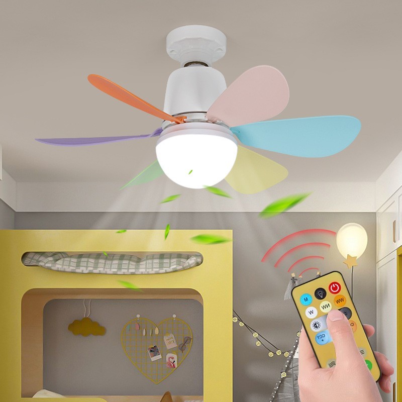 Foco Ventilador con Control 60W 5398