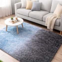 ALFOMBRA COLORIDA CON DIFUMINADO AFELPADA 1.60x1.20mt LD-1024