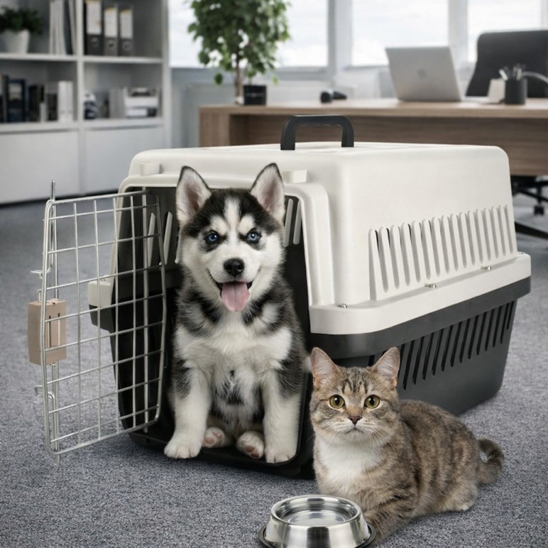 JAULA TRANSPORTADORA PARA MASCOTA