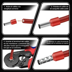 Pinza Alicate Crimpadora Abrazadera 1975