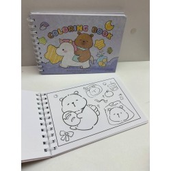 Libreta para Colorear Diseño Capibara 901