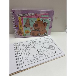 Libreta para Colorear Diseño Capibara 901