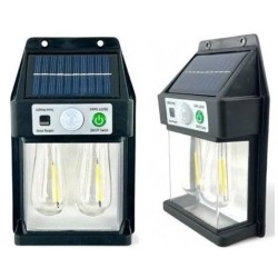 Lámpara Solar de Pared 2 Focos 4862