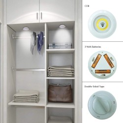 Set de 3 Luces con Control 4995