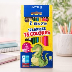 Lápices de Colores 12pcs con Sacapunta 103