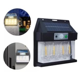 Lámpara Solar de 4 Focos 4864