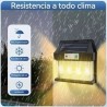 Lámpara Solar de 4 Focos 4864