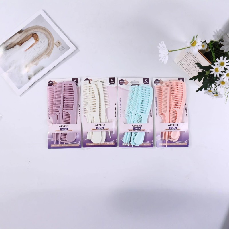 Pack de peinillas 6pcs 1147