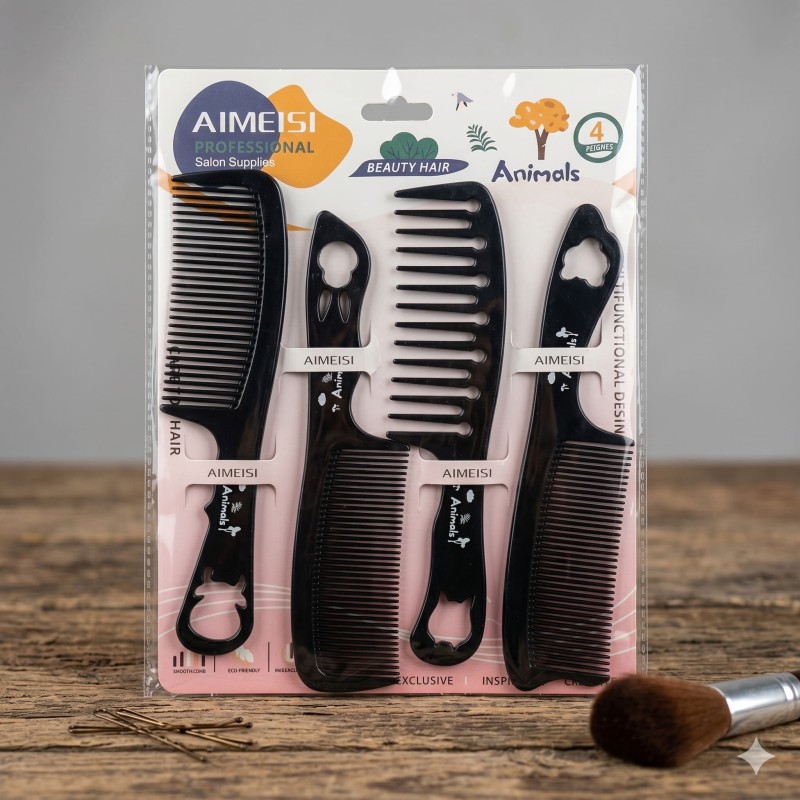 Pack por 4 peinillas 1151