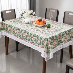 Mantel plástico con encaje 137 x 180 cm 966
