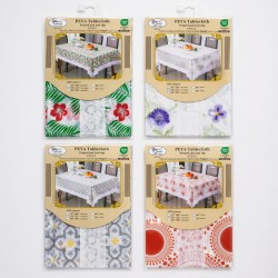 Mantel plástico con encaje 137 x 180 cm 966