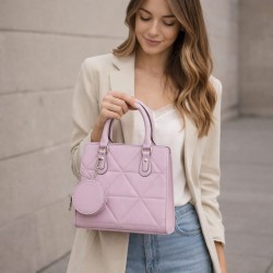 Cartera 3 pcs FQ-A0112 Lila
