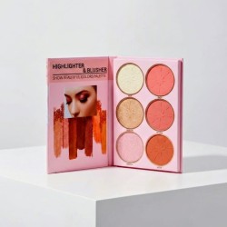 LIBRO SOMBRAS-ILUMINADOR-BLUSH-POLVOS Y CEJAS CD552