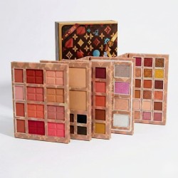 LIBRO SOMBRAS-LIPSTICK-BASE-BLUSH-ILUMINADOR-POLVOS Y CEJAS CD535