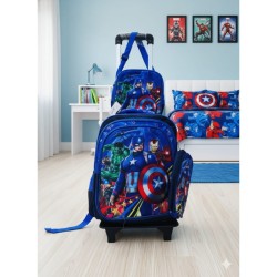 Mochila Escolar 3pcs con Rueda de Niños 900