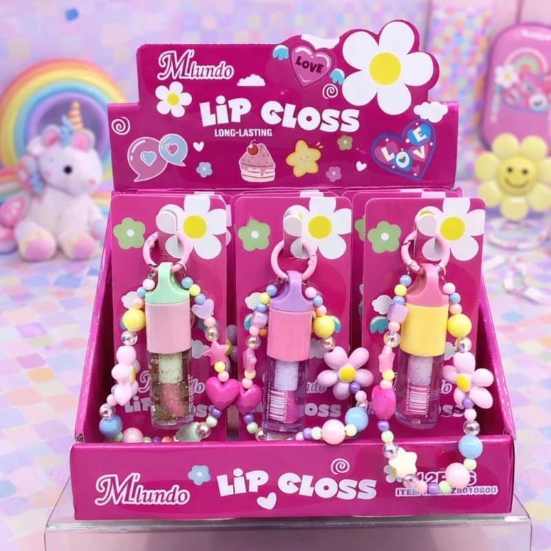 Lipgloss con LLavero 4472