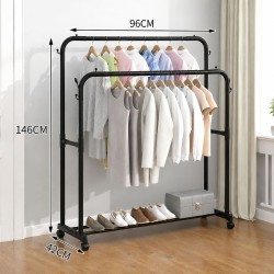 Colgador Perchero Doble de Ropa  35kg 1826 141xx96x42