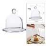 Cupula de vidrio para postre pequeña GU010