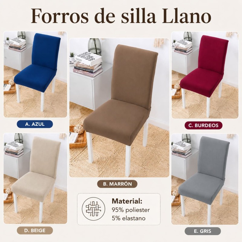 Forros de Silla Llanos 2049