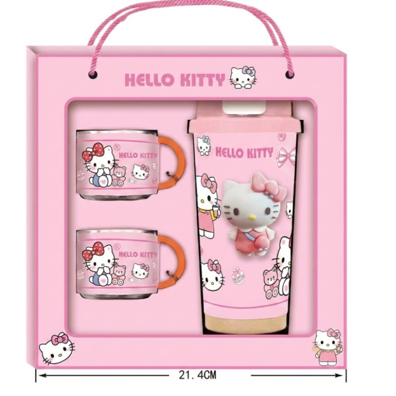 Juego Térmico de Tomatodo y Tazas Hello Kitty 5490