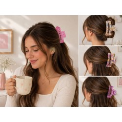 Pinza de cabello Grande con Diseño 5428