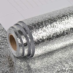 Papel de Aluminio de Cocina Adhesivo 40cm x 3mt