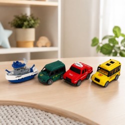 Carritos a Fricción Surtidos HJUG1366-12
