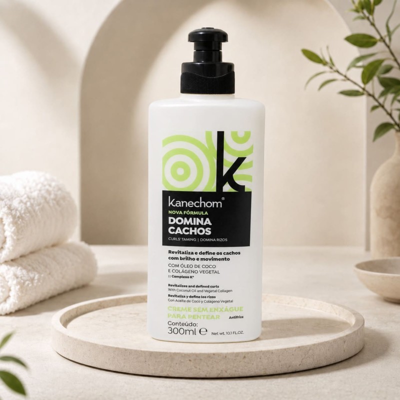 Crema De Peinar Kanechom  Domina Cachos 300ml 4000172