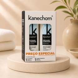Combo Kanechom Shampoo + Acondicionador 300ml Restaura y Protege 1858