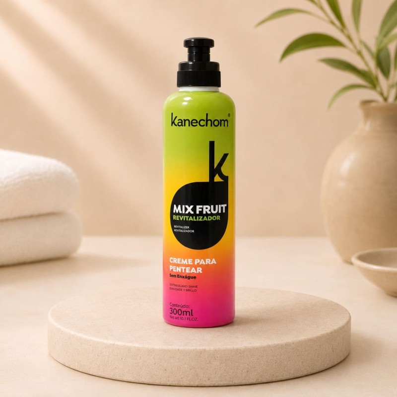 Crema de Peinar Kanechom 300ml Mix Fruit Revitalizador 006129