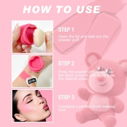 Rubor Blush Osito Cute Bear S.f.r Color 5901