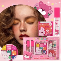 Juego de Maquillaje Cute Bear S.f.r Color 8258