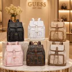Bolso Mochila de Cuerina GUESS 24x28x13cm VG-605