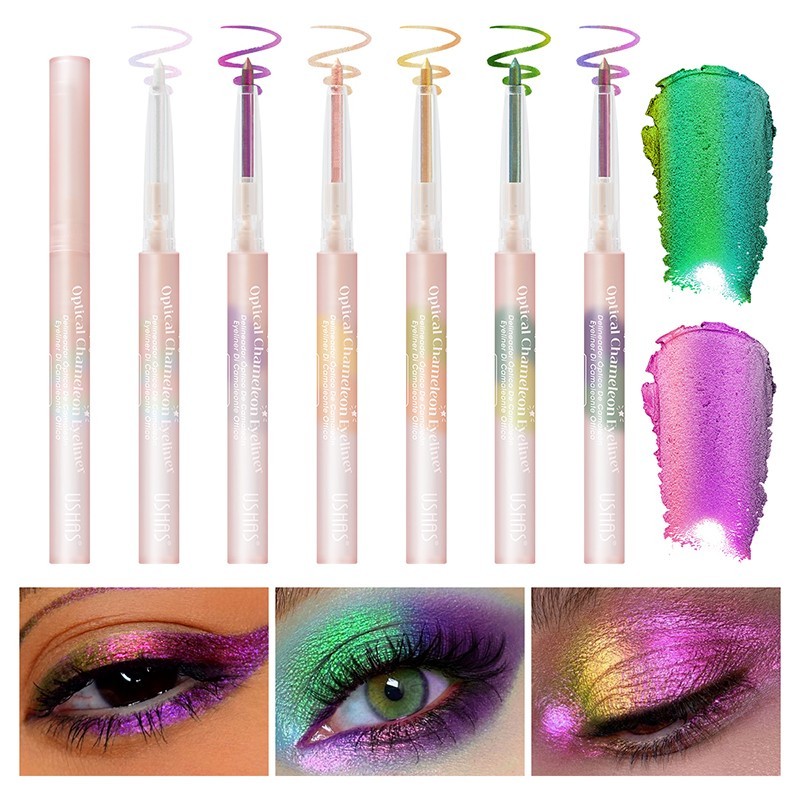 Lápiz Delineador de Ojos de COlores Retráctil Ushas UP005F
